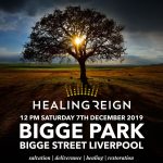 Healing Reign outreach, Saturday 7th December 2019